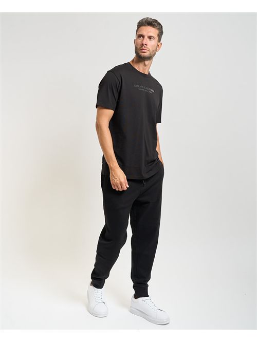 Men's Armani Exchange jogger pants with logo ARMANI EXCHANGE | XM001299-AF20934UC001